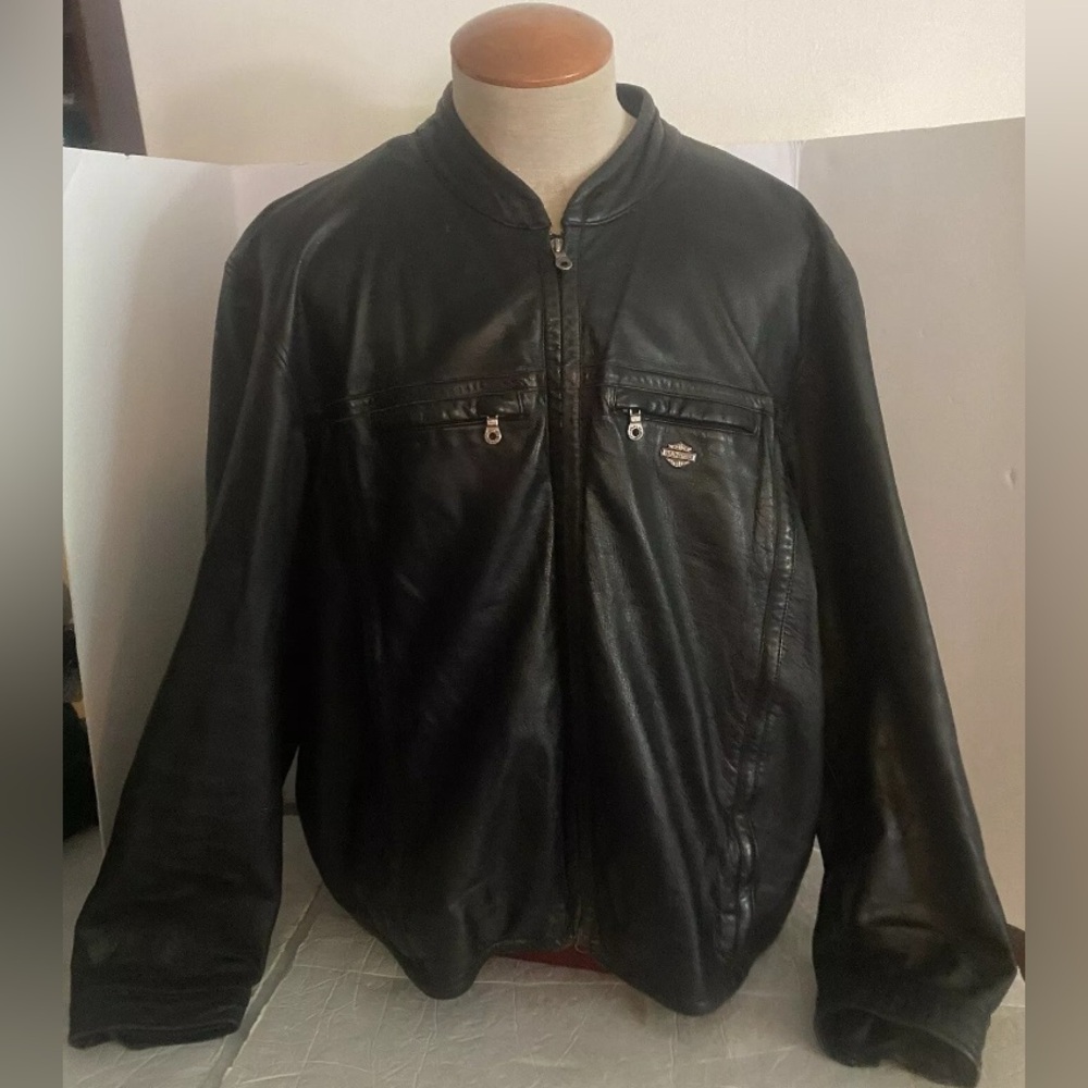 Harley Davidson Mens 3XL Leather Jacket
